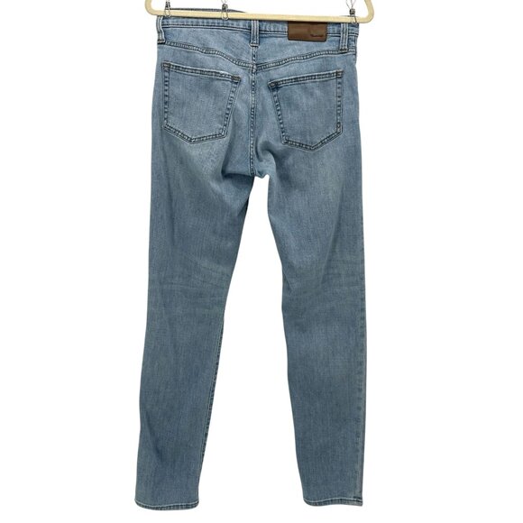 Madewell Mens 30X32 Jeans Athletic Slim Distressed Light Denim Wash Jeans - Picture 4 of 10